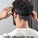WAOAW Sleep Mask Travel Essentials - 3D Blackout Eye Mask for Sleeping - Soft Breathable Adjustable Light Blocking Eye Covers for Men and Women - Comfortable Night Mask for Travel Flight (Black)