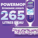 Swiffer PowerMop Floor Cleaning Solution with Unstopables Fresh Scent, 1.5 L Total (2 Count of 750 mL Each)