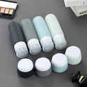 Mrsdry Travel Bottles for Toiletries 8 Pack, Tsa Approved Travel Size Toiletries Containers with Clear Bag, Leak Proof Silicone Squeezable Traveler Essentials Creams Jars