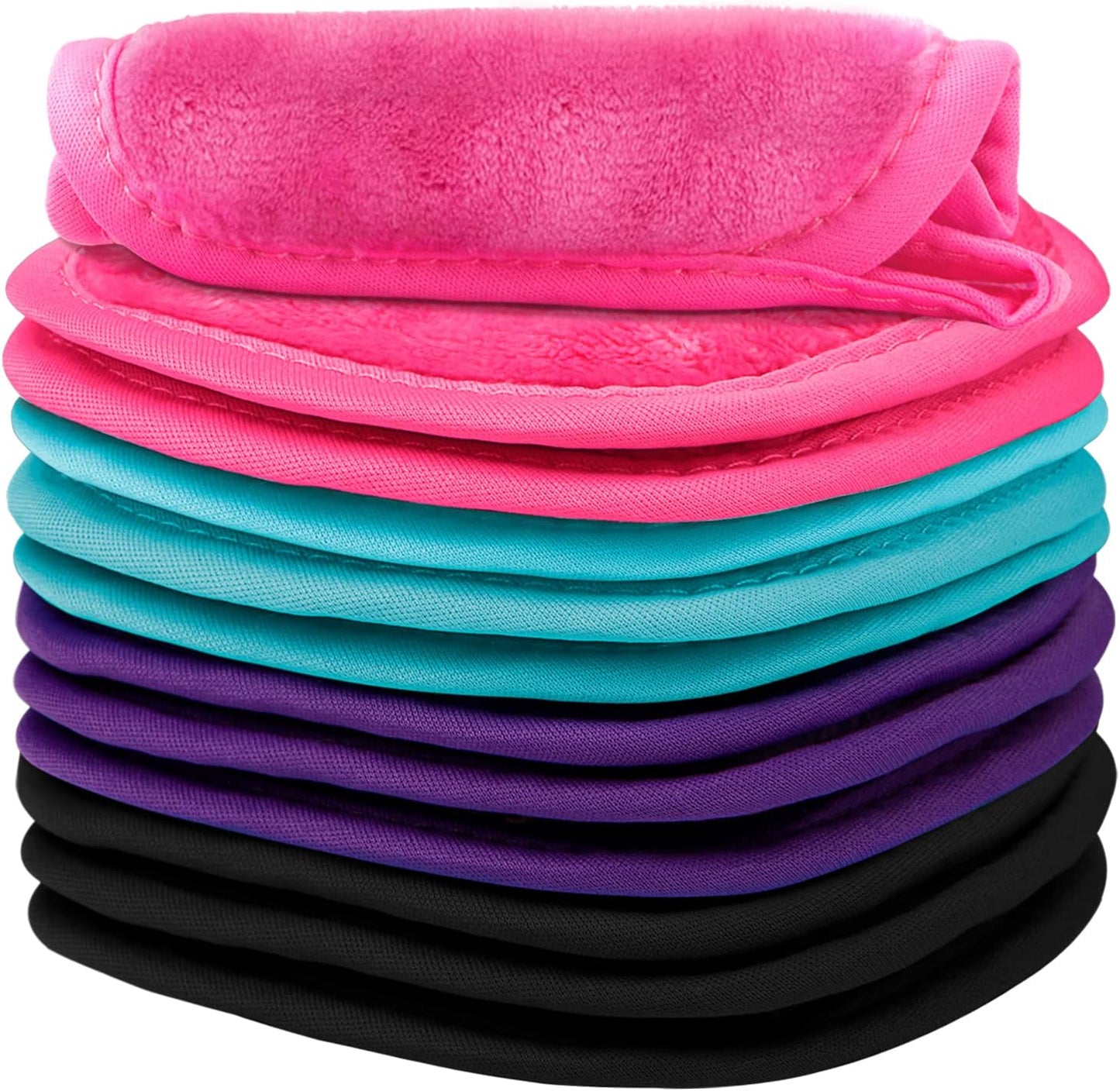 Orighty Makeup Remover Cloths Makeup Removal Face Cleansing Cloth, Reusable Makeup Remover Pads Remove Instantly Dirt with Just Water, 5 x 5 in (12 Pack)