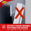 Command Wire Hooks Value Pack, Small, Clear, 9 Hooks 12 Small Strips