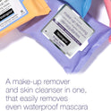 Neutrogena Night Calming Makeup Remover Face Wipes, 100% Plant-Based Cloth Hypoallergenic Nighttime Cleansing Towelettes, Remove Waterproof Makeup, Dirt & Oil, Dermatologist Tested, 50 Count (2 x 25 Count)