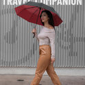 Repel Windproof Travel Umbrella - Compact & Withstands Winds up to 100MPH, Strongest Premium Auto Folding Umbrella for Rain and Sun - Durable, Light & Portable for Women & Men, Fits Backpack & Cars