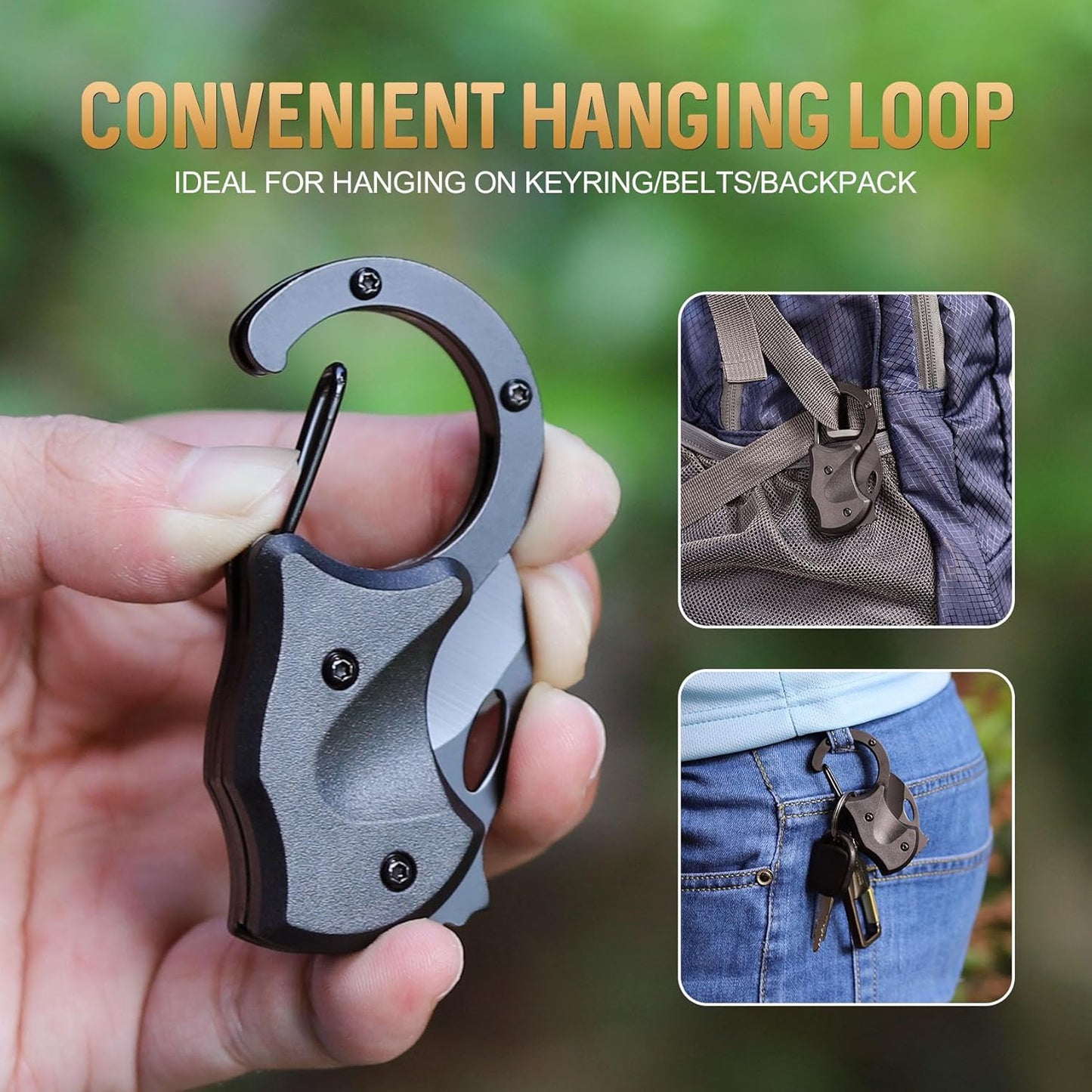 Gifts for Men Dad Husband Grandpa, Mens Stocking Stuffers for Christmas, EDC Keychain Tool for Men, Christmas Fathers Day Birthday Gift for Dad, Stocking Stuffers for Him Who Have Everything
