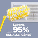 Swiffer Duster Kit with 3ft Extendable Handle, Heavy Duty Dusting Starter Kit with 4 Refills, for Ceiling Fans, Vents and Hard to Reach Places