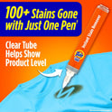 Tide To Go Instant Stain Remover, Tide Pen Stain Remover for Clothes, Instant Stain Remover Pen & Spot Cleaner, Portable & Travel-Friendly, Works on Food & Drink Stains, 1 Count Pack