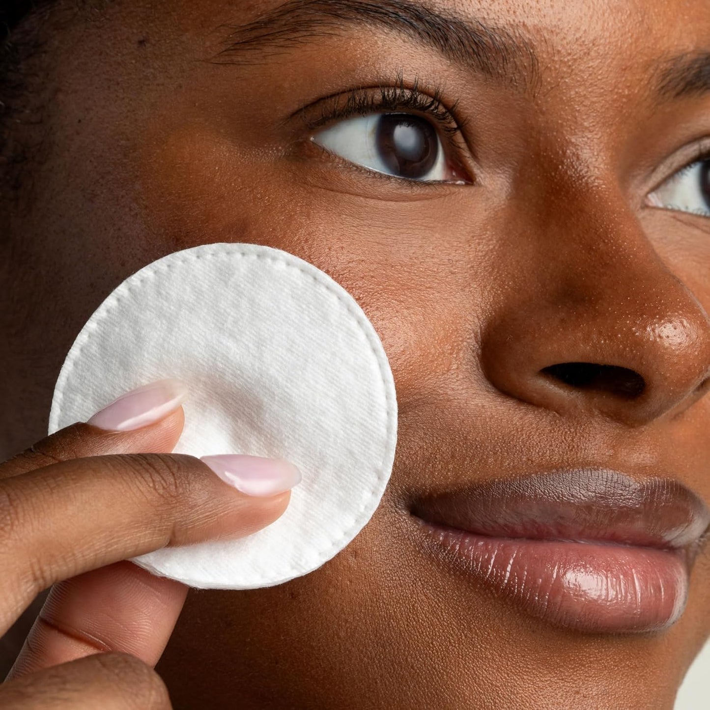 Cliganic Organic Cotton Rounds (500 Count) Makeup Remover Pads, Hypoallergenic, Lint-Free | 100% Pure Cotton