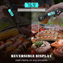 DOQAUS Digital Meat Thermometer - Instant Read Food Thermometer with Backlight & Reversible Display for Cooking Turkey Grill BBQ Oven Candy Kitchen Essentials