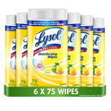 Lysol Thick Strong Disinfecting Wipes, 6 X 75 ct