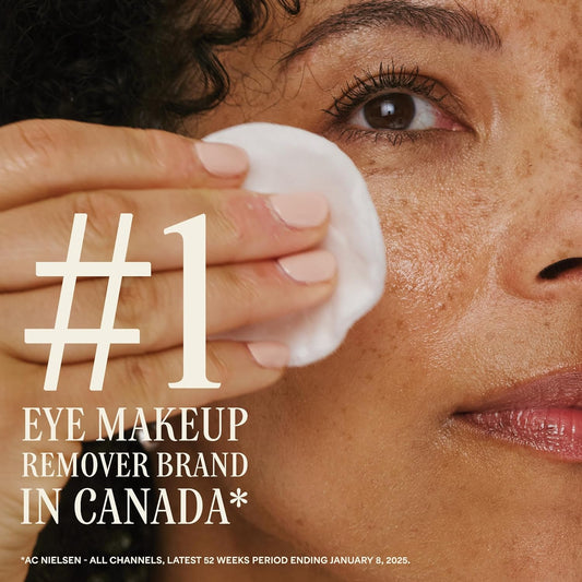 Marcelle Oil-Free Eye Make-Up Remover Pads, Sensitive Eyes, Long-Wearing Makeup Removal, Micellar Technology, Hypoallergenic, Fragrance-Free, Paraben-Free, Alcohol-Free, Cruelty-Free, Vegan, 85 Pads