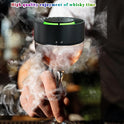 Electric Whiskey Smoker Kit,Rechargeable Cocktail Smoker Kit Built-in Lighter with LED Light and 6 Wood Chips, Old Fashioned Smoker Kit, Bourbon Whiskey Gift Ideas for Men/Dad/Husband