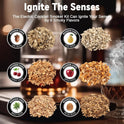 Electric Whiskey Smoker Kit with 6 Wood Chips, Electric Cocktail Smoker Kit Built-in Lighter, No Butane Needed, Gifts for Christmas, Gifts for Men, Dad, Husband