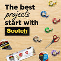 Scotch Tape Gift Wrap Tape, 19mm Wide x 10.1m, 3 Rolls in Dispensers
