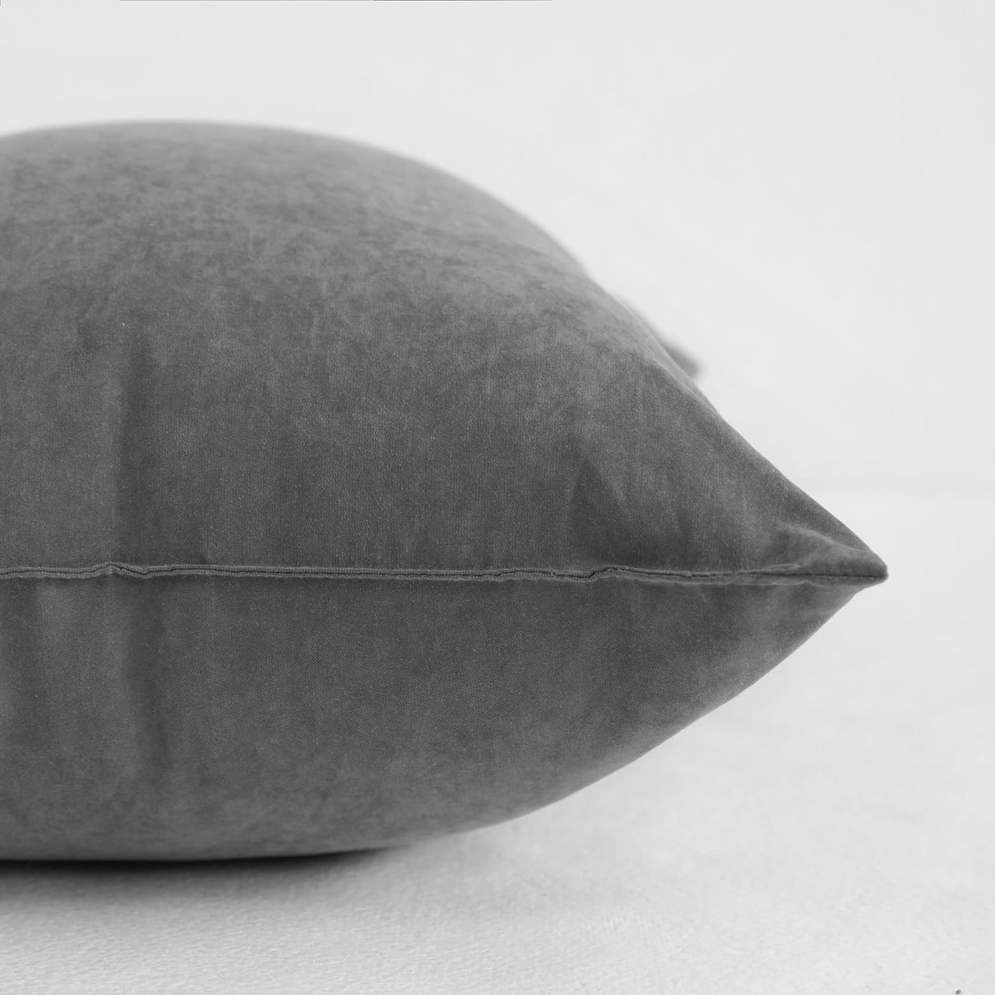 NTBAY 2 Pack Tiny Pillows, 11"x7" Microfiber Mini Pillows for Travel, Pets, Soft Machine Washable Small Pillows for Neck, Wrist, Lumbar and Knee, Dark Grey