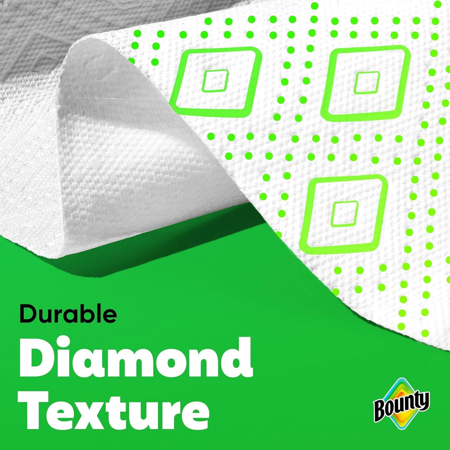 Bounty Paper Towels Select-A-Size White, 8 Double Plus Rolls = 20 Regular Rolls