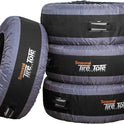 Kurgo Seasonal Tire Totes, Spare Tire Cover, Portable Wheel Bags, Winter Tire Cover, Handle for Easy Transportation, Universal Fit, Machine Washable, Fits Tires 22€ to 31€, Includes 4 Tire Totes