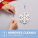 Command Wire Hooks Value Pack, Small, Clear, 9 Hooks 12 Small Strips