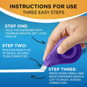 BIC Wite-Out Brand EZ Correct Grip Correction Tape, School Supplies for Students and Teachers, 3-Count Pack in White