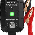 NOCO GENIUS1: 1A 6V/12V Smart Battery Charger – Automatic Maintainer, Trickle Charger & Desulfator with Overcharge Protection & Temperature Compensation – for Lead-Acid & Lithium Batteries