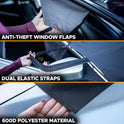 EcoNour Windshield Cover for Ice and Snow | Durable 600D Oxford Fabric | Waterproof Winter Car Cover for Compact Cars, Small SUV and Small Sedan | Essential Car Winter Accessories | Small (64" x 42")