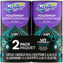 Swiffer PowerMop Floor Cleaning Solution with Unstopables Fresh Scent, 1.5 L Total (2 Count of 750 mL Each)