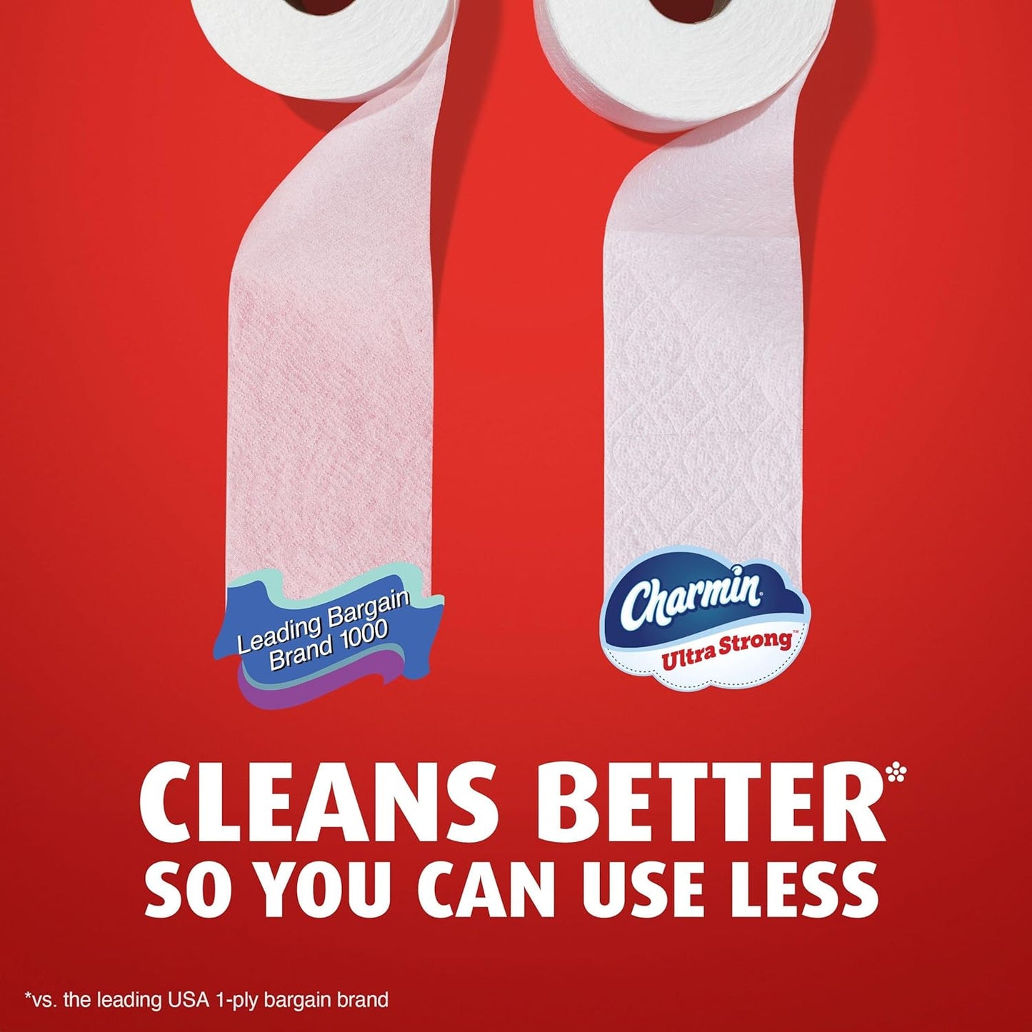 Charmin Toilet Paper Ultra Strong, 18 Mega Rolls = 72 Regular Rolls