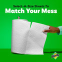 Bounty Paper Towels Select-A-Size White, 8 Double Plus Rolls = 20 Regular Rolls
