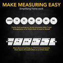 LEXIVON 2 in 1 Digital Laser Tape Measure | 130ft/40m Laser Distance Meter Display On Backlit LCD Screen with 16ft/5m AutoLock Measuring Tape | Ft/Inch/Fractions/M/mm(LX-201)