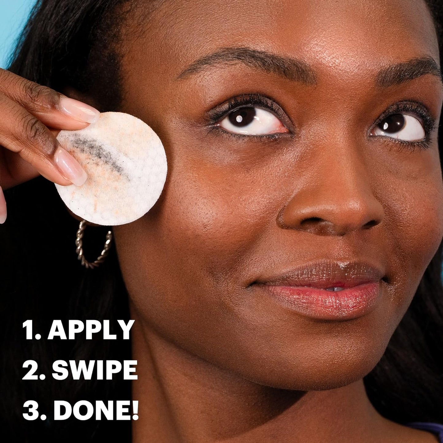 Annabelle Soothing De-Puffing & Lash Care Eye Makeup Remover Pads, Paraben-Free, Fragrance-Free, Soap-Free, Hypoallergenic, Cruelty-Free, 85 Pads