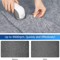 BEAUTURAL Fabric Shaver and Lint Remover, Sweater Defuzzer with 2-Speeds, 2 Replaceable Stainless Steel Blades, Battery Operated, Remove Clothes Fuzz, Lint Balls, Pills, Bobbles