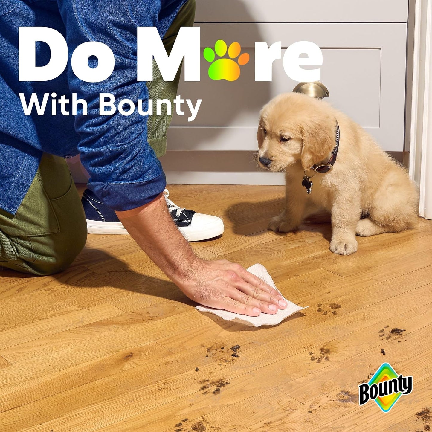 Bounty Paper Towels Select-A-Size White, 8 Double Plus Rolls = 20 Regular Rolls