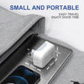 European Travel Plug Adapter, VYLEE PD 20W Type C Adapter with 4 AC Outlets 4 USB Ports(2 USB C), Travel Essentials Charger for US to Most of Europe EU Italy Spain France [1 Pack]