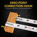 LEXIVON 2 in 1 Digital Laser Tape Measure