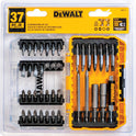 DEWALT 37- Piece Screwdriving Bit Set With Square Recess Mix, Hardened Steel Hex Shank (DW2173)
