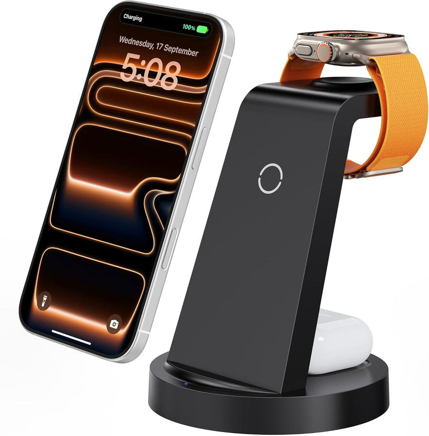 Anlmz 3 in 1 Charging Station for iPhone