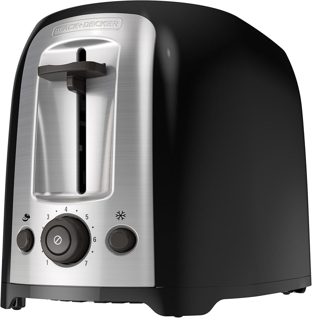 BLACK+DECKER 2-Slice Extra Wide Slot Toaster, Classic Oval
