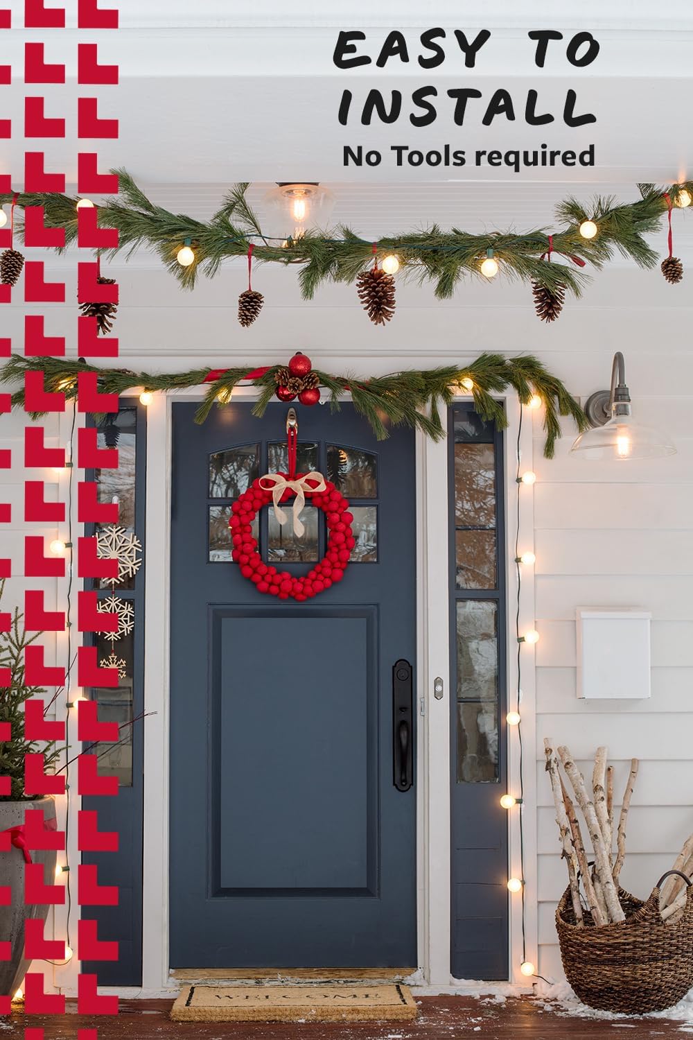 Command Outdoor Hook, Decorate Damage-Free