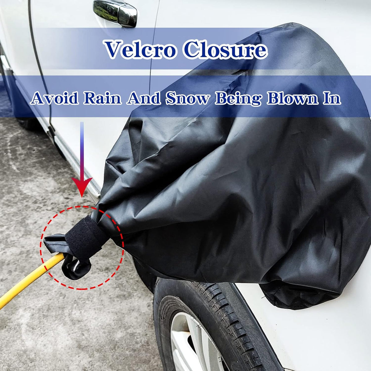 EV Charger Port Cover, Electric Car Charger Plug Cover