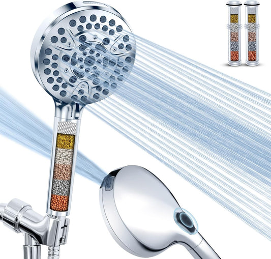 High Pressure 10-Mode Handheld Shower Head