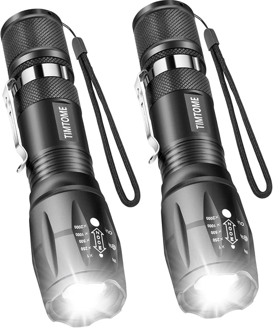 LED Flashlight, Ultra Bright XML T6 Handheld Flashlights - High Lumen