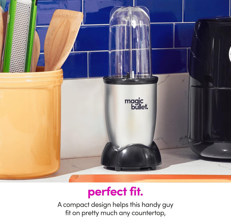Magic Bullet Blender, Mixer & Mini-Food Processor In-One (17-Piece Set)