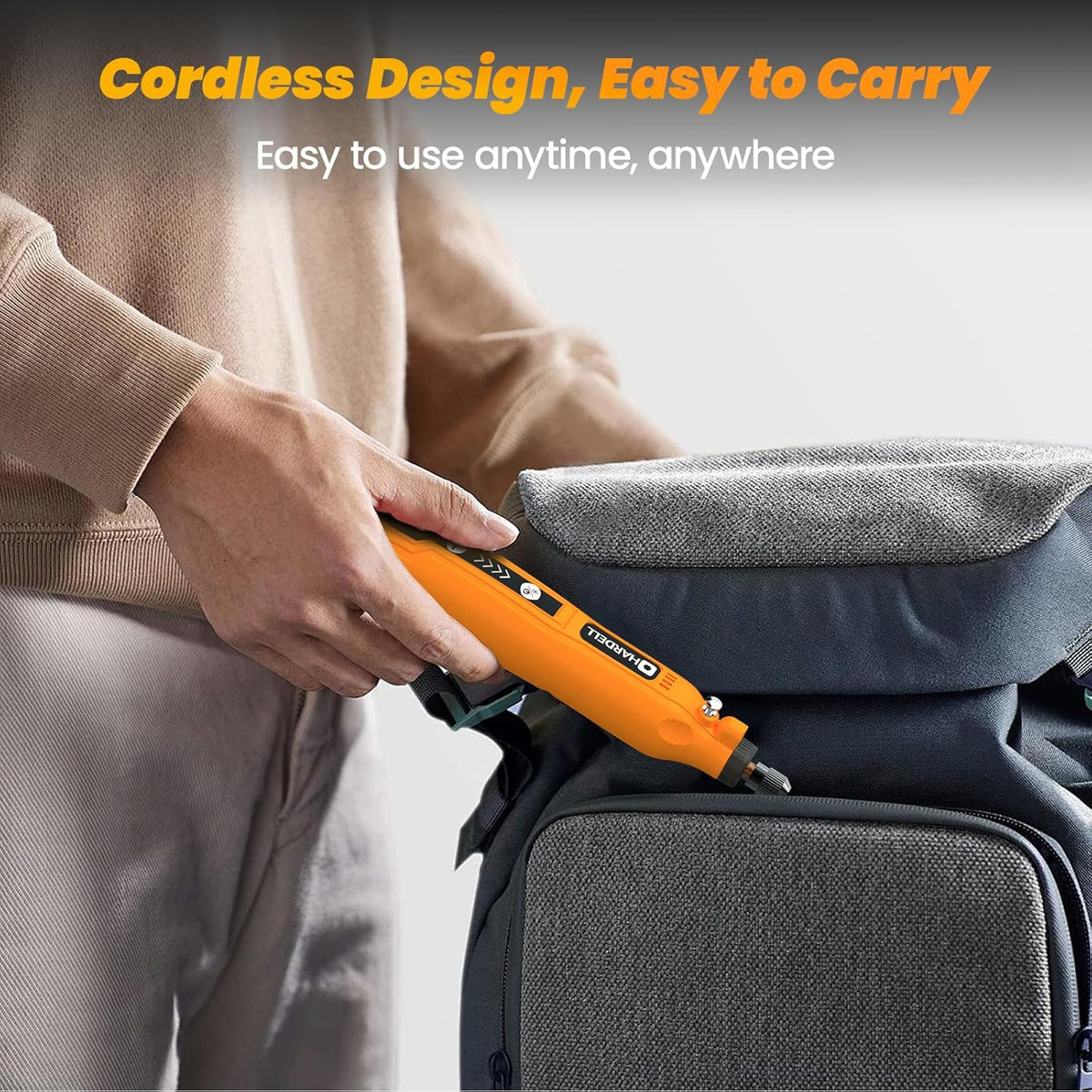 Mini Cordless Rotary Tool, 5-Speed and USB Charging Rotary Tool Kit