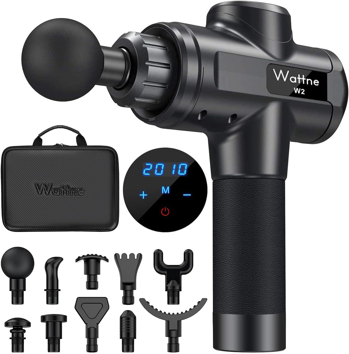 Portable Handheld Sport Massagers for Athletes, Quiet & Powerful Brushless Motor Cordless