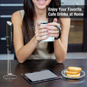 SIMPLETASTE Milk Frother Handheld Electric Foam Maker