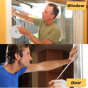 SUNMON Weather Stripping Door Seal Strip D-Type