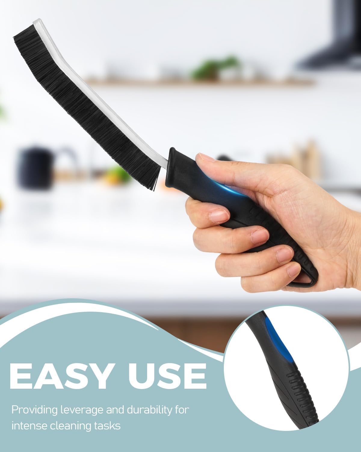 SXhyf Cleaning Brush - Hard Bristle Crevice Cleaning Brush
