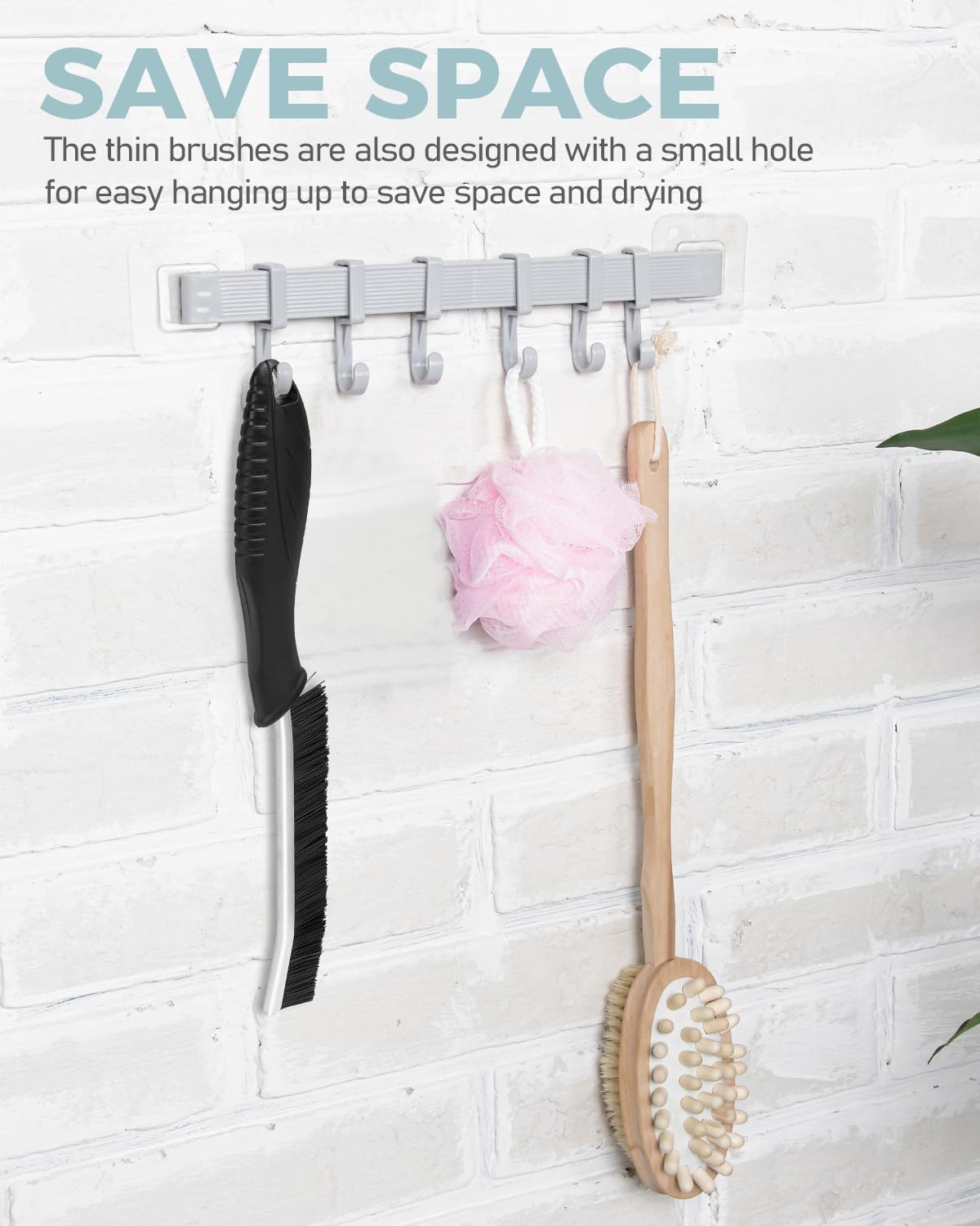 SXhyf Cleaning Brush - Hard Bristle Crevice Cleaning Brush