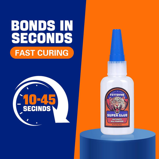 Strong Fast Drying Waterproof Liquid Adhesive for Plastic, Metal