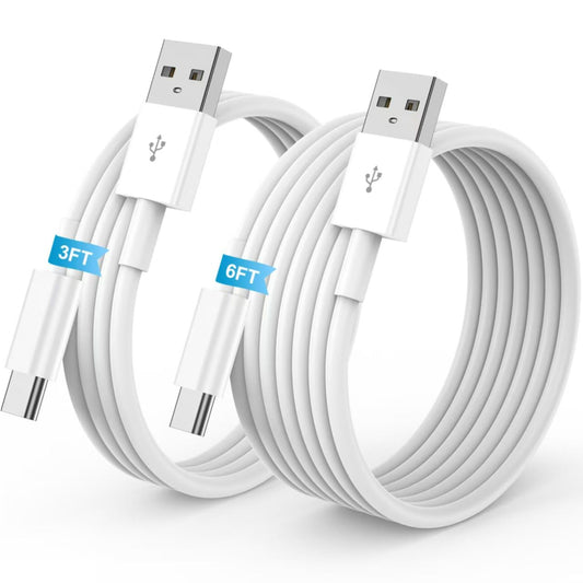 USB A to USB C Charging Cable for Apple 17 16 15 Pro/Pro Max/Plus Type C Cord