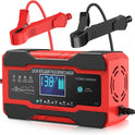 YONHAN Battery Charger 10-Amp 12V and 24V Fully-Automatic Smart Car Battery Charger